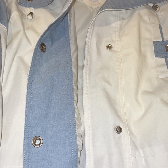 Innovations By Izzi Vintage Oversized Nautical  Jacket Coastal Grandma Medium - Picture 7 of 17